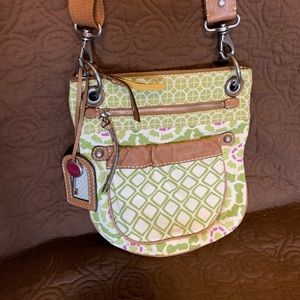 EUC VINTAGE FOSSIL CROSSBODY 12x11